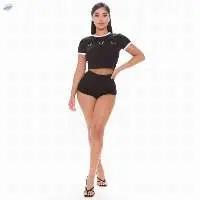 Women 100% Cotton Twinset
