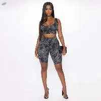 Outwear Women Printed Twinset