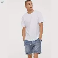 Streetwear Men Casual Jeans Shorts