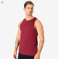 Customized Men 100% Cotton Tank Top