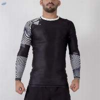 Sun Screen Men PU Compression Rush Guard