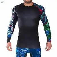High Quality Custom Printed Rash Guard