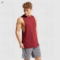 Solid Gym Workout Men Tank Top Singlet
