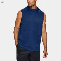 Workout Wear Men Sleeveless Hoodie