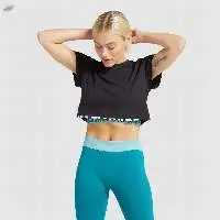 Crop Top Women Sleeveless Cotton Tees