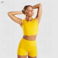 Slim Fit Women 100% Cotton Crop Top