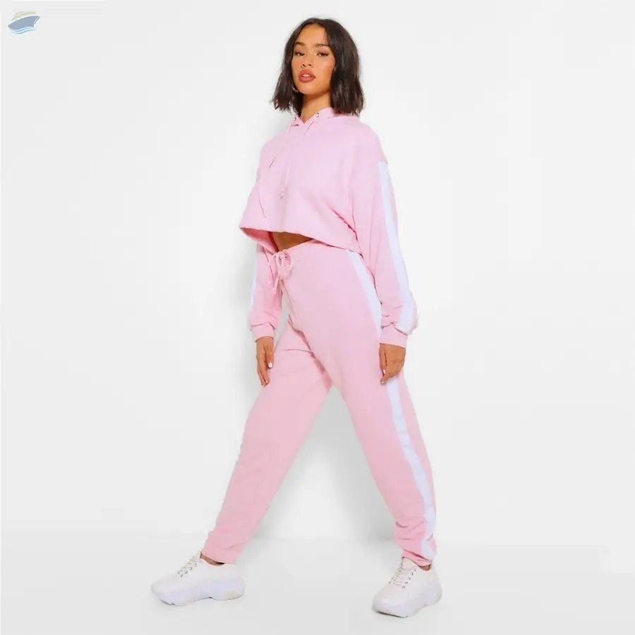 Custom Made Women Crooped Tracksuit