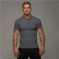 Sportswear Men Slim Fit Polo T Shirt