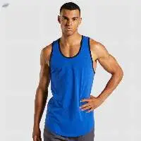 Custom Logo Men's Quick Dry Cotton tank tops