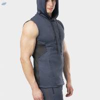 Gym Training Sleeveless Tank Top Hoodies
