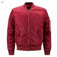 Warm Padded Men Pilot Jacket 100% Polyester