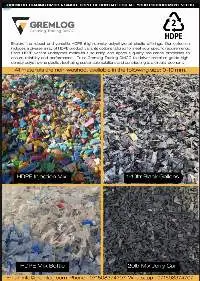 title='HDPE Recycled Plastic Variety of Different Types'
