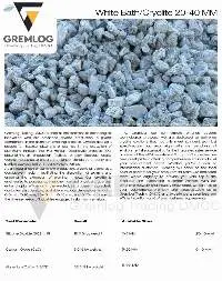 Cryolite / White Bath Material 20-40 mm