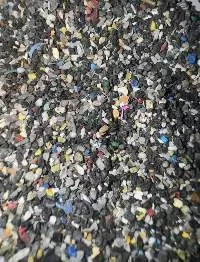 Shredded E-Waste Plastic 1-2 mm