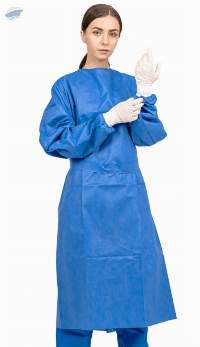 Disposable Patient Gown With Elastic Cuff