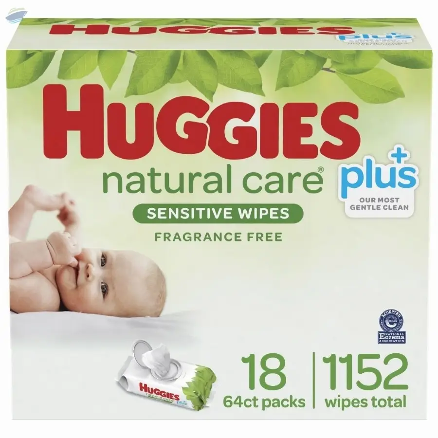 Huggies Natural Care Plus Wipes