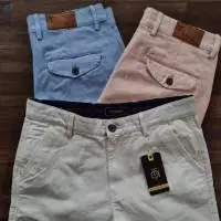 Men's Cotton Twill Cargo Shorts