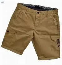 Multi-Pocket Men's Cotton Twill Cargo Shorts
