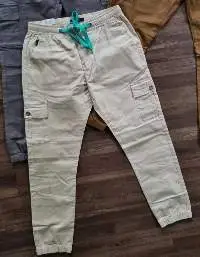6 Pocket Style Casual Cotton Cargo Pants