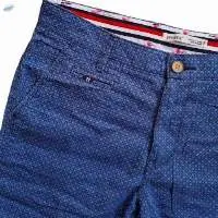 Men's Woven Printed Button Fly Closure Shorts