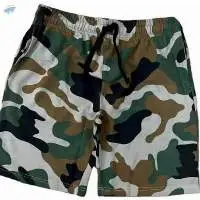 Men's Army Printed Shorts