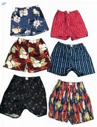 Cotton Woven Side Pocket Boxer Shorts Briefs