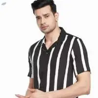 100% Cotton Fabric Casual Shirts for Men