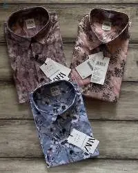 Men Cotton Printed Shirts