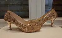 Ethnic Designer pump heels