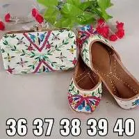 Jutti With Matching clutches combo
