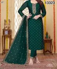 Designer Readymade Silk Suit
