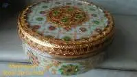Meenakari Steel Spice Box