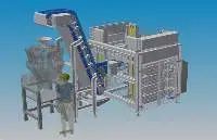 Curd Crushing, Packing And Transportation Line