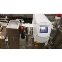 Metal detector conveyors for food