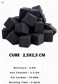 Coconut Shell Charcoal Briquettes