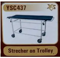 Stretcher On Trolley