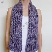 Plain Knitted Scarves