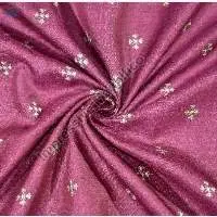 Butti Work Silk Fabric