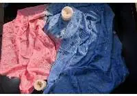Colored Embroidered Stole