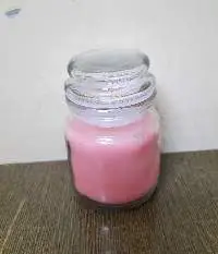 Pink Rose Fragrance 85 Gram Small Jar Candle