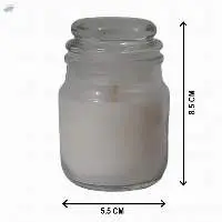 Vanilla Fragrance 85 gram Small Jar Candle