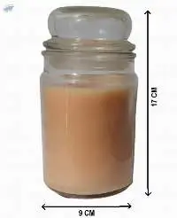 Vanilla Fragrance 500 Gram Big Jar Candle