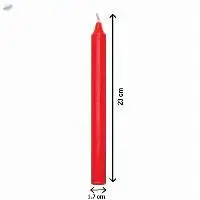 Stand Dinner Candle 45 grams Red