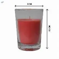 Apple & Cinnamon 85 Gram Small Glass Candle