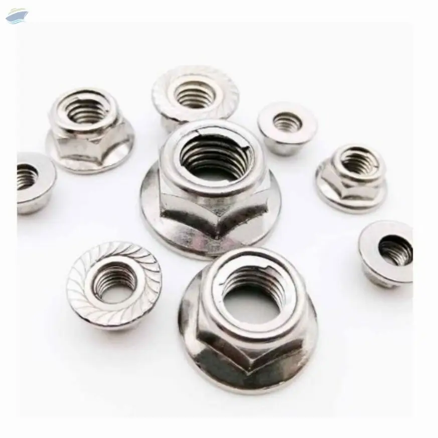 Metal Insert Lock Flange Nuts