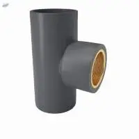 PVC Brass Threaded Tee