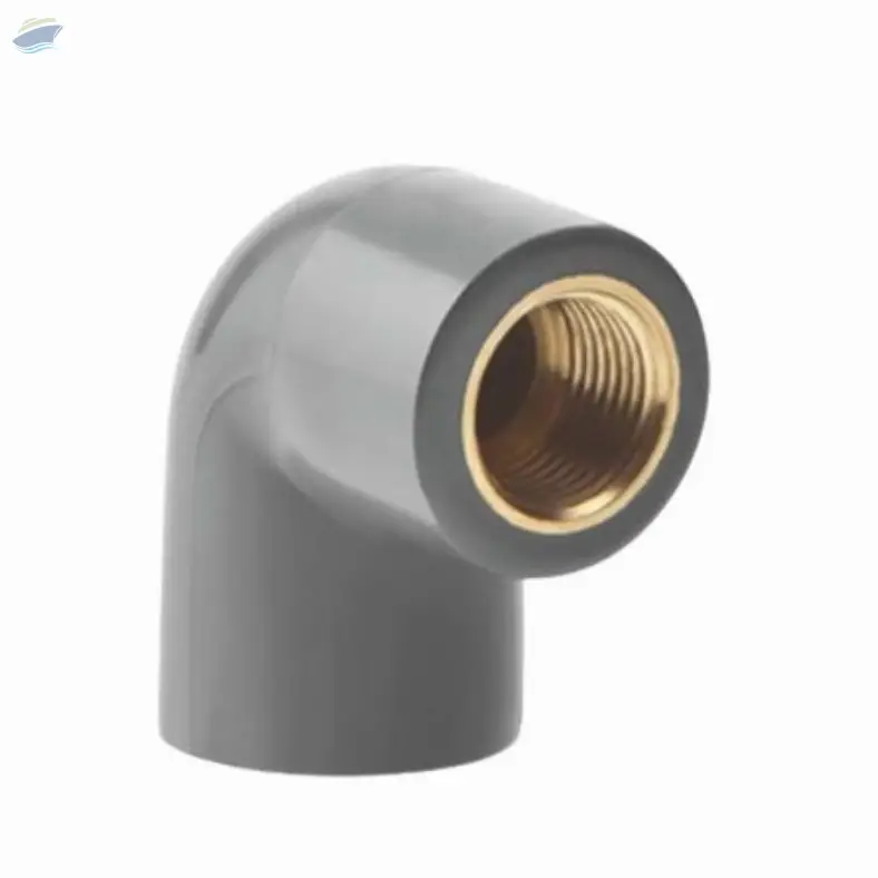 PVC Brass Threaded Elbow