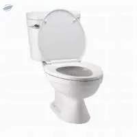 WHITE TOILET BOWL