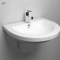 WHITE BATHROOM SINK