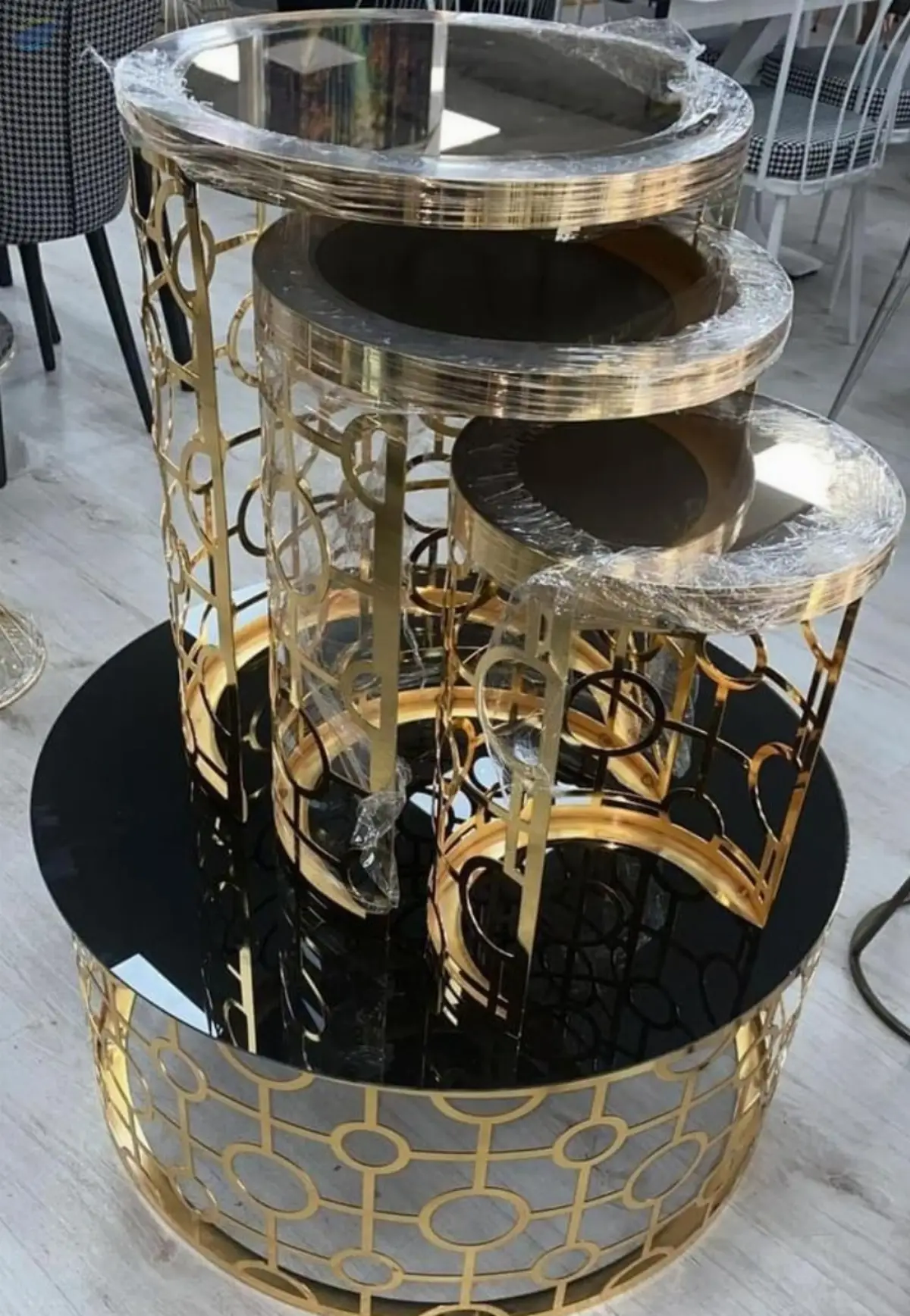 Metal Nesting Table, Center Table, Coffee Table,